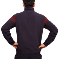 Tracksuit-(Navy Blue & Maroon)-(NS Lycra)-MORNIVA Tracksuit-(Navy Blue & Maroon)-(NS Lycra)-MORNIVA