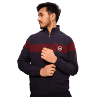 Tracksuit-(Navy Blue & Maroon)-(NS Lycra)-MORNIVA Tracksuit-(Navy Blue & Maroon)-(NS Lycra)-MORNIVA