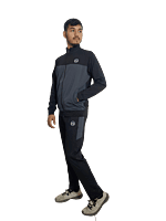 Tracksuit Black & Dark Grey (4way lycra) Tracksuit Black & Dark Grey (4way lycra)