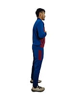 Tracksuit Royal Blue & Mehroon (4way lycra) Tracksuit Royal Blue & Mehroon (4way lycra)