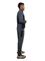Tracksuit Dark Grey & Black (4way lycra) Tracksuit Dark Grey & Black (4way lycra)