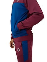 Tracksuit Mehroon & Royal Blue (4way lycra) Tracksuit Mehroon & Royal Blue (4way lycra)