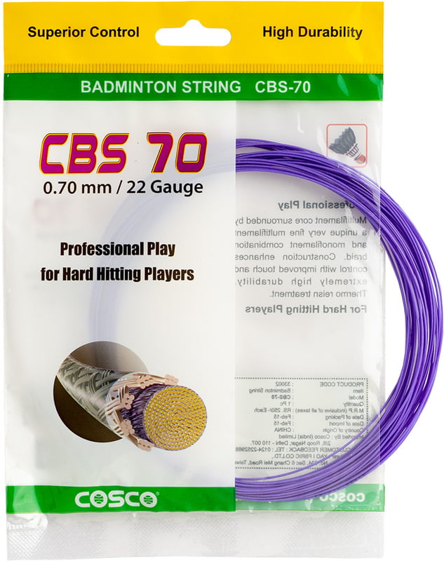 Badminton Racquet String - CBS-70 10m